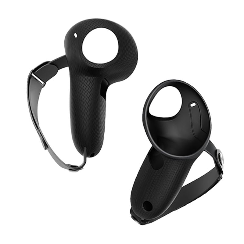 Vr Controller Grips Silicone Knuckles Strap - Funda protectora DT51 con correa para