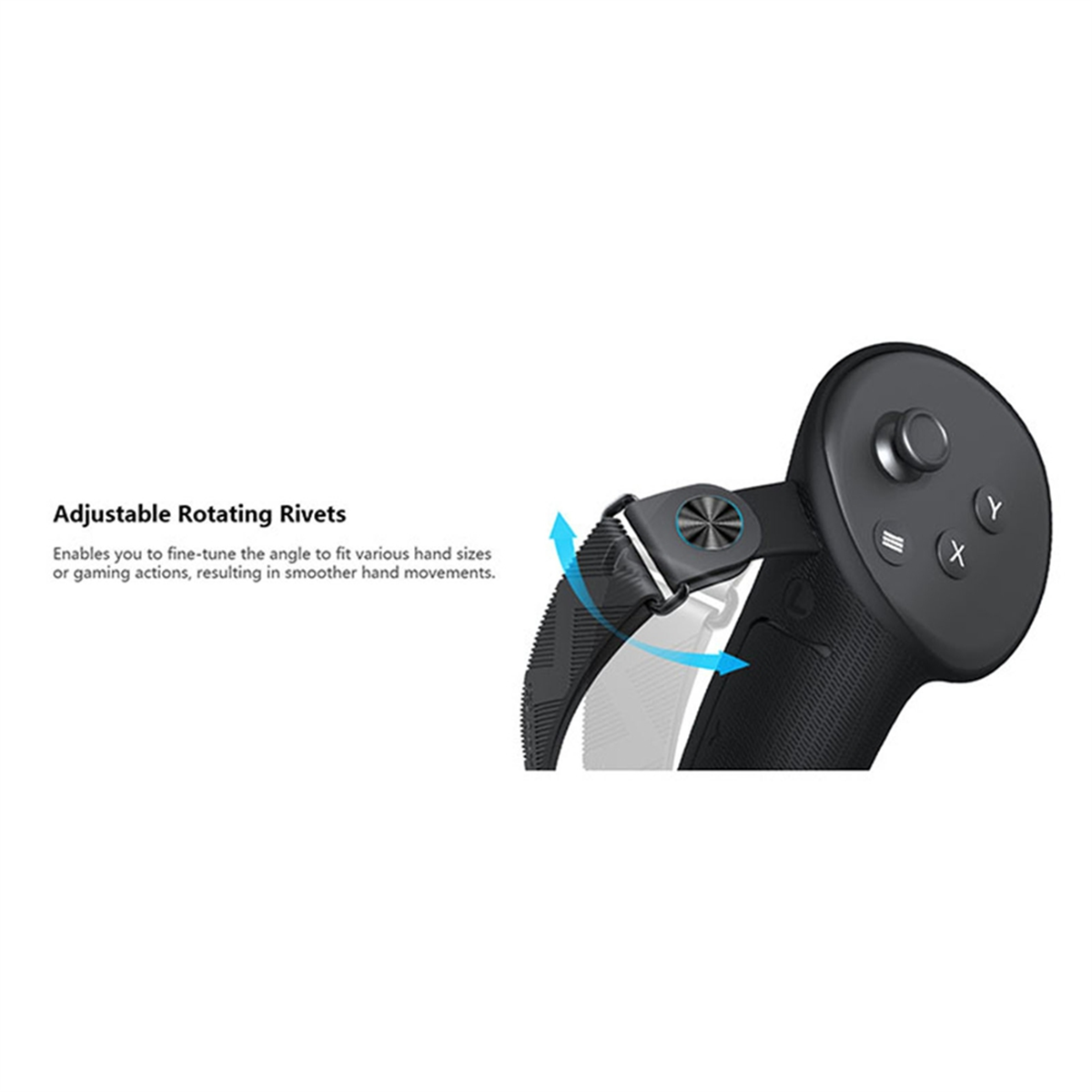 Vr Controller Grips Silicone Knuckles Strap - Cubierta protectora de silicona AA98 con