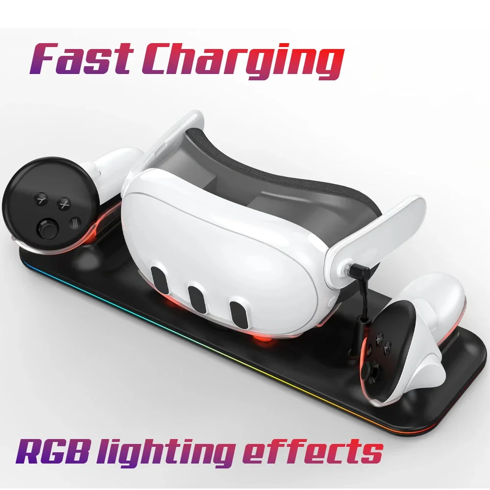 Head Strap With Battery Pack Vr Elite - Base de carga inalámbrica para Meta