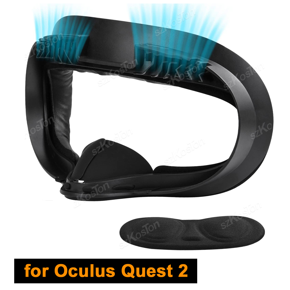 Vr Facial Interface Foam Pad Leather - Interfaz Facial de repuesto para auriculares