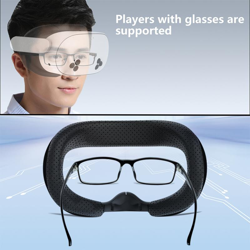 6 piezas de cubiertas faciales - Vr Facial Interface Foam Pad Leather reseña y precio
