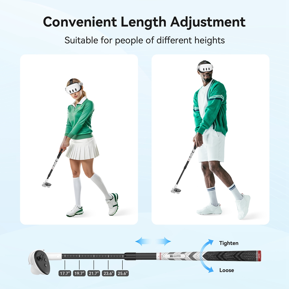 A26Z Empuñadura Retráctil para - Vr Golf Club Handle Grip Accessory reseña y precio