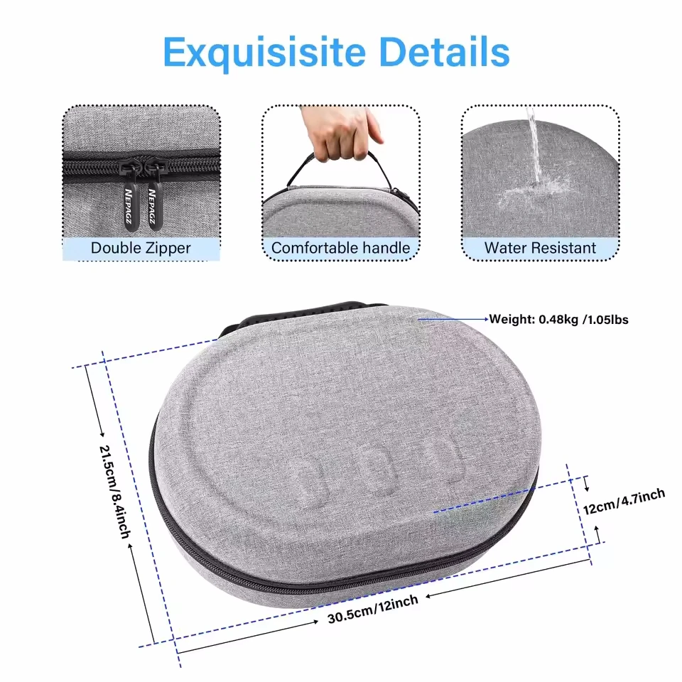 Estuche de transporte bolsa de - Vr Carrying Case Hard Travel Storage reseña y precio