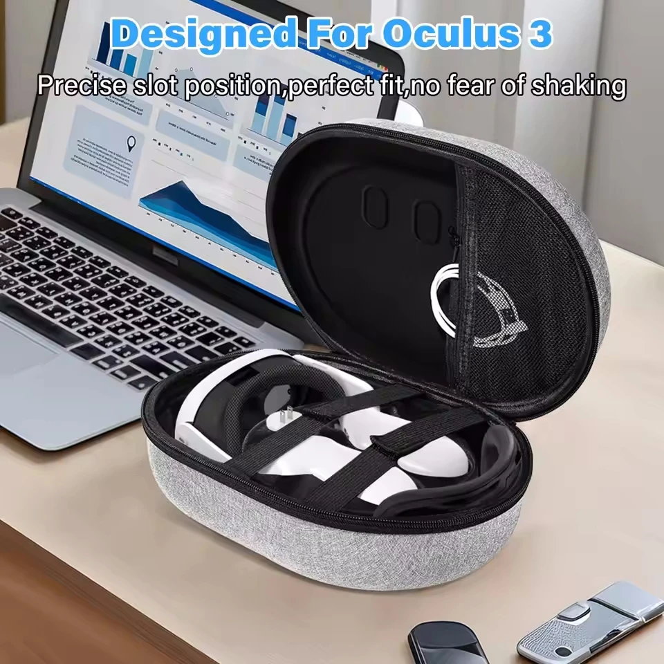 Estuche de transporte bolsa de - Vr Carrying Case Hard Travel Storage reseña y precio