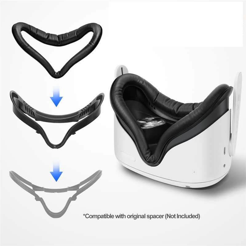 Interfaz facial y protector fa - Vr Facial Interface Foam Pad Leather reseña y precio