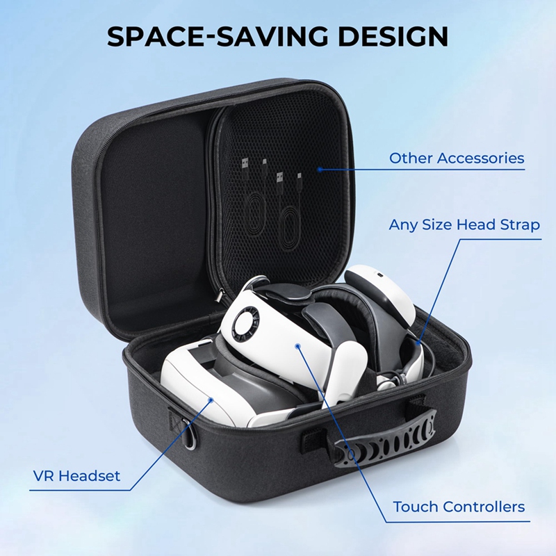 Estuche de almacenamiento para - Vr Carrying Case Hard Travel Storage reseña y precio