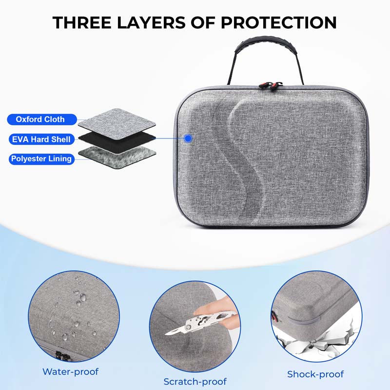 Para Meta Quest 3 VR accesorio - Vr Carrying Case Hard Travel Storage reseña y precio