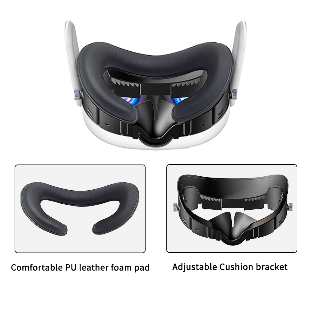 Soporte de espuma de cuero PU  - Vr Facial Interface Foam Pad Leather reseña y precio