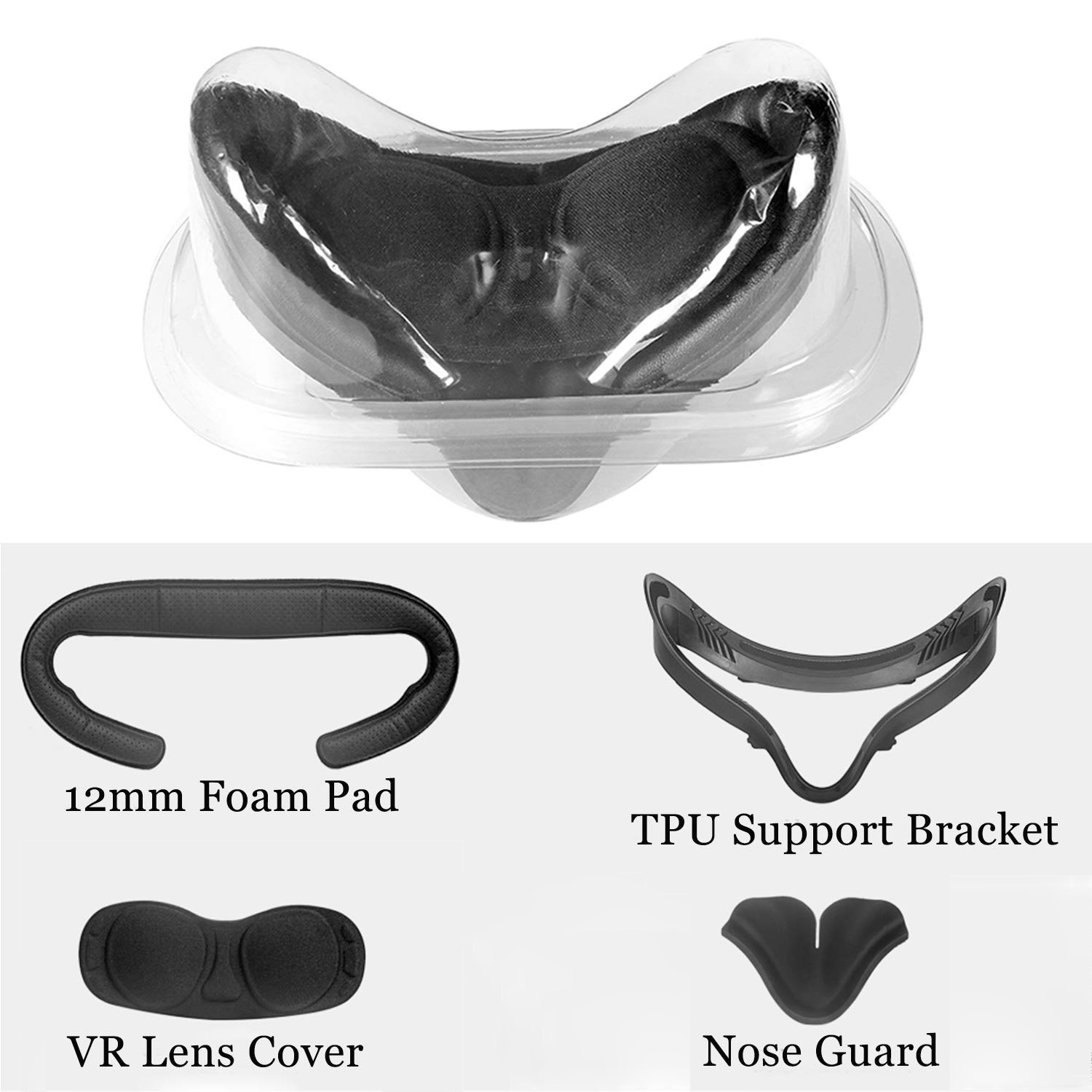 Máscara de Ojos de repuesto VR - Vr Facial Interface Foam Pad Leather reseña y precio