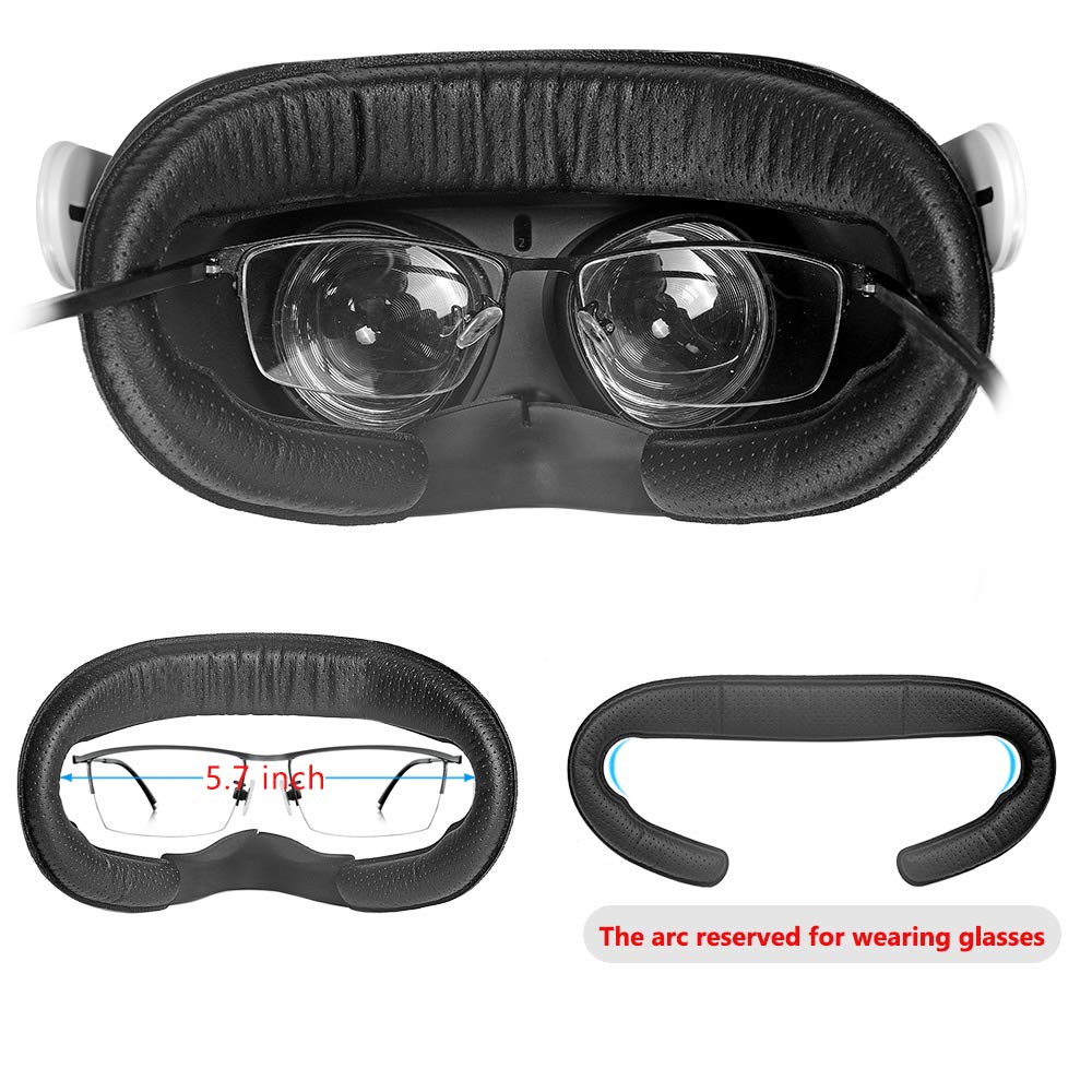 Máscara de Ojos de repuesto VR - Vr Facial Interface Foam Pad Leather reseña y precio