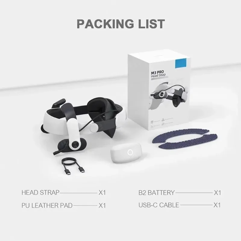 Correa para la cabeza BOBO M3  - Head Strap With Battery Pack Vr Elite reseña y precio
