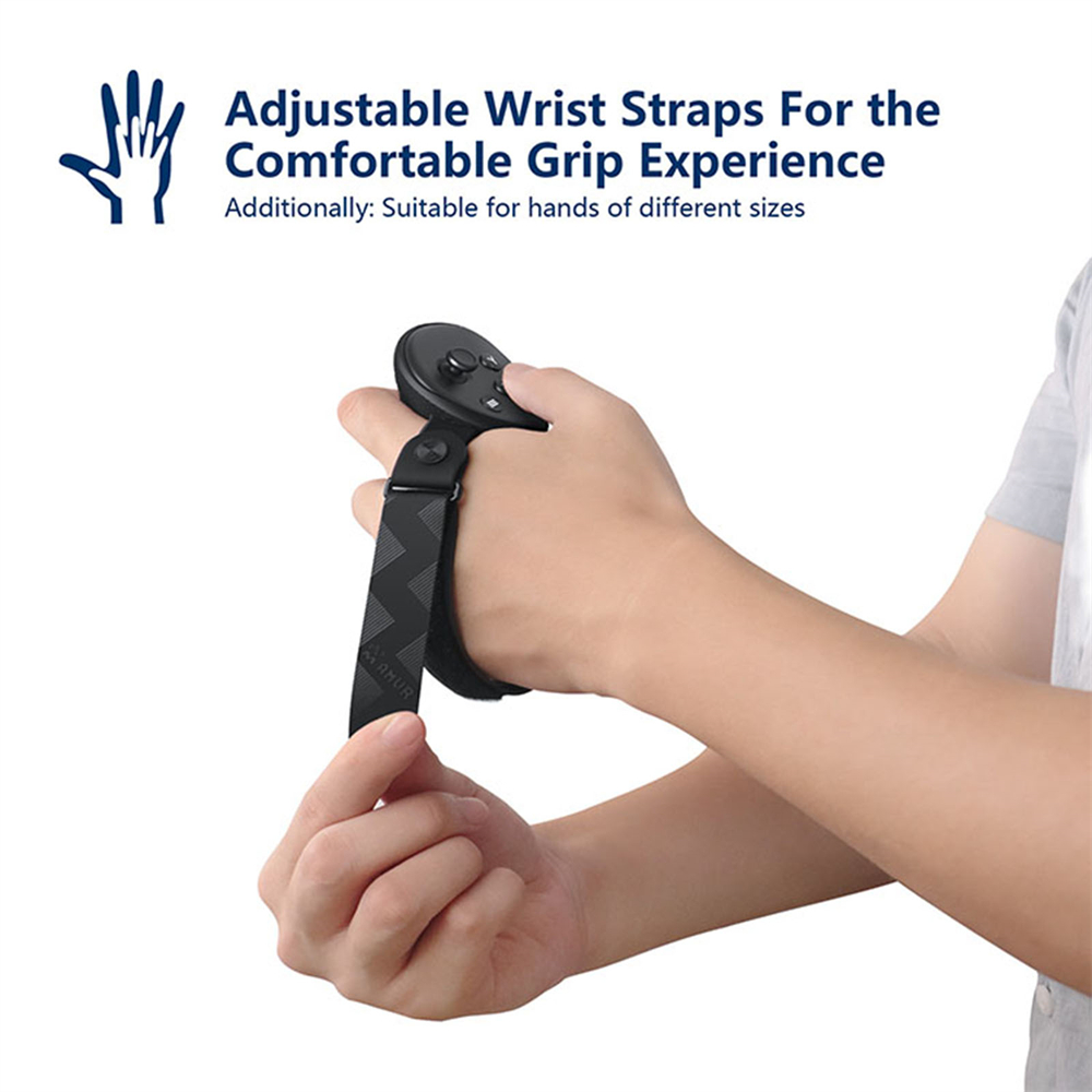 AMVR-funda protectora de silic - Vr Controller Grips Silicone Knuckles Strap reseña y precio