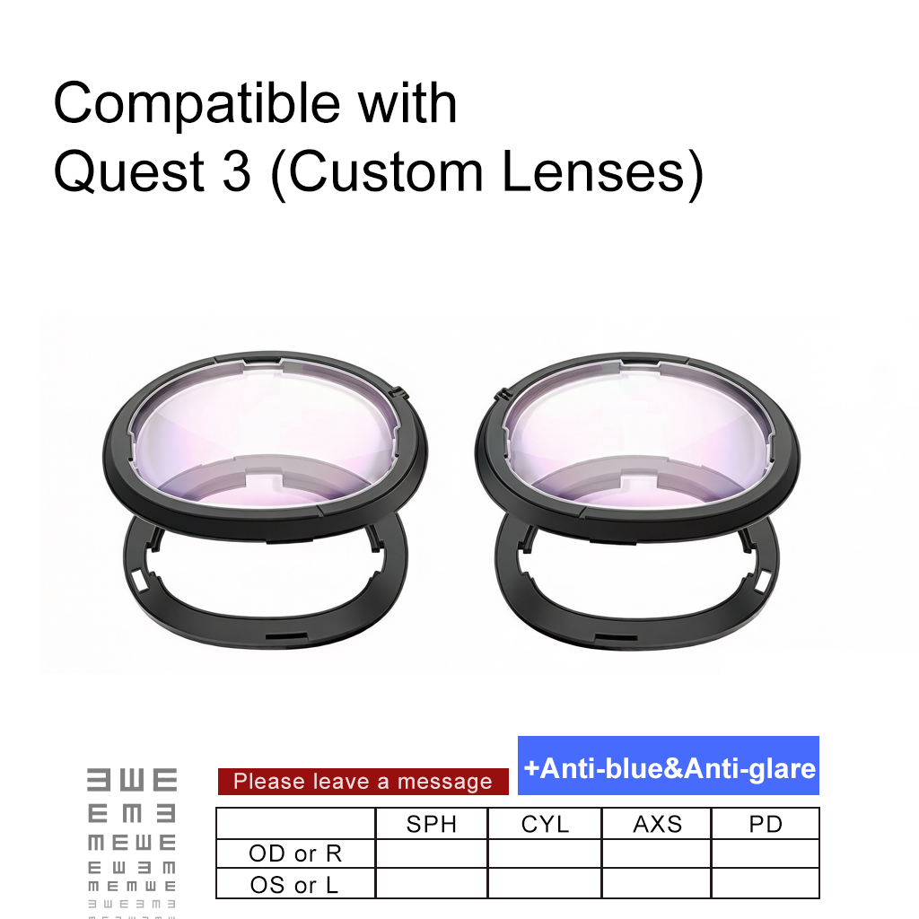 Lentes Magnéticas con Prescrip - Vr Prescription Lens Magnetic Inserts reseña y precio