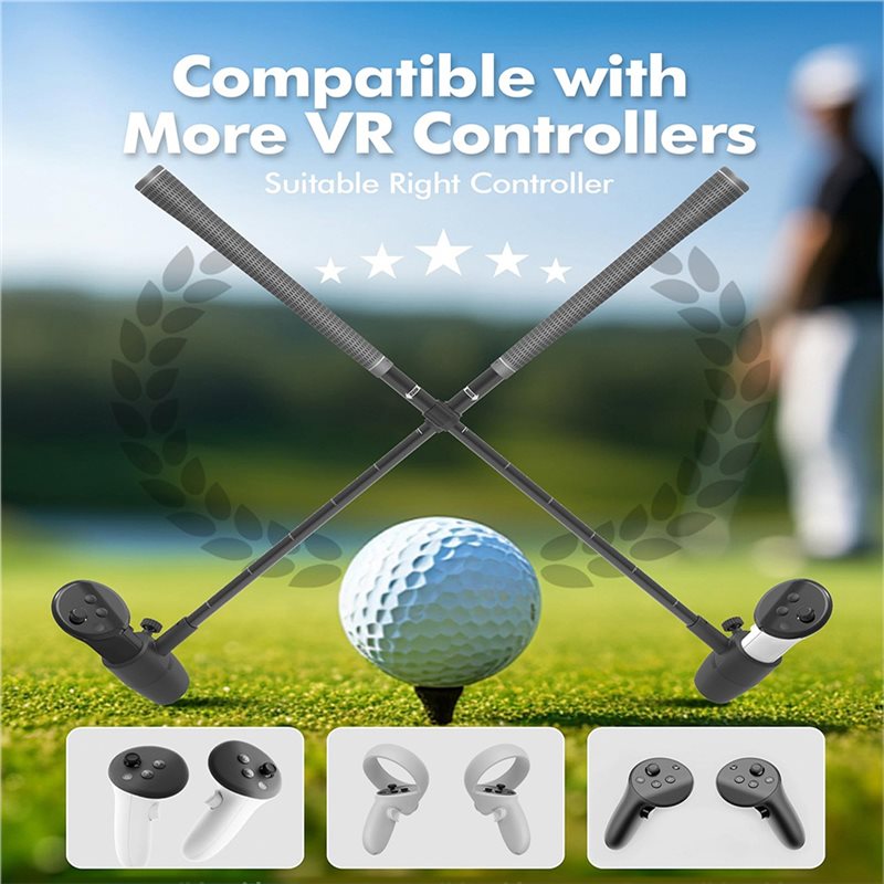 Y44A VR para palos de golf, mo - Vr Golf Club Handle Grip Accessory reseña y precio