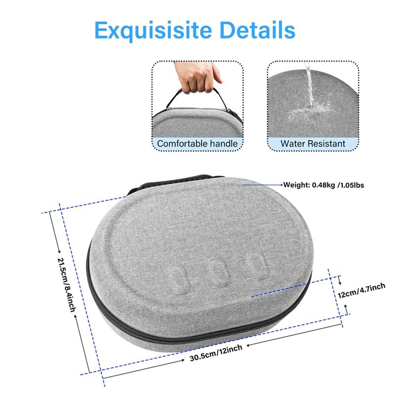 Estuche rígido ABGI para trans - Vr Carrying Case Hard Travel Storage reseña y precio