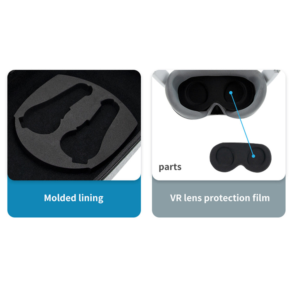 Accesorios VR para Auriculares - Vr Carrying Case Hard Travel Storage reseña y precio