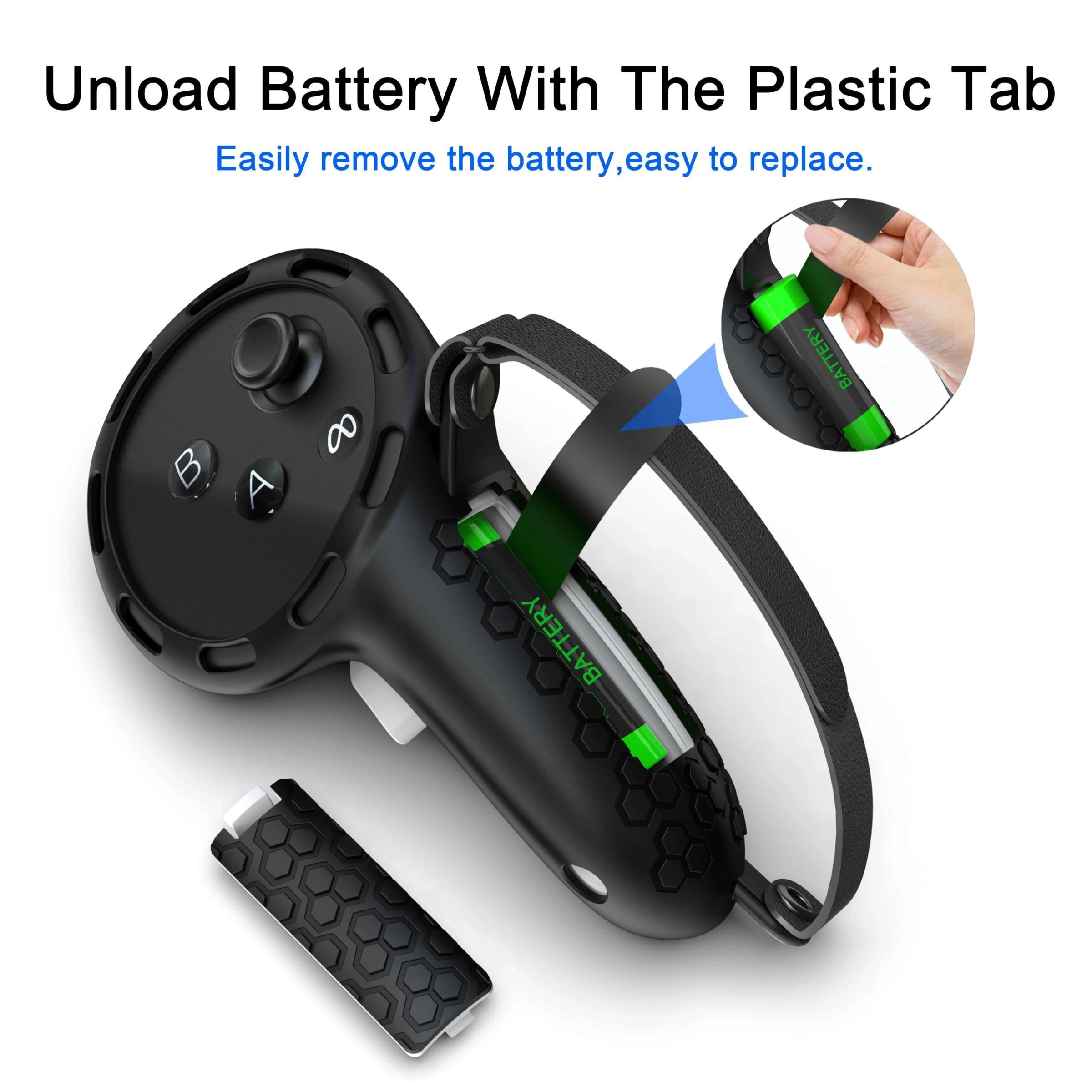 Juego de Fundas de Silicona pa - Vr Controller Grips Silicone Knuckles Strap reseña y precio