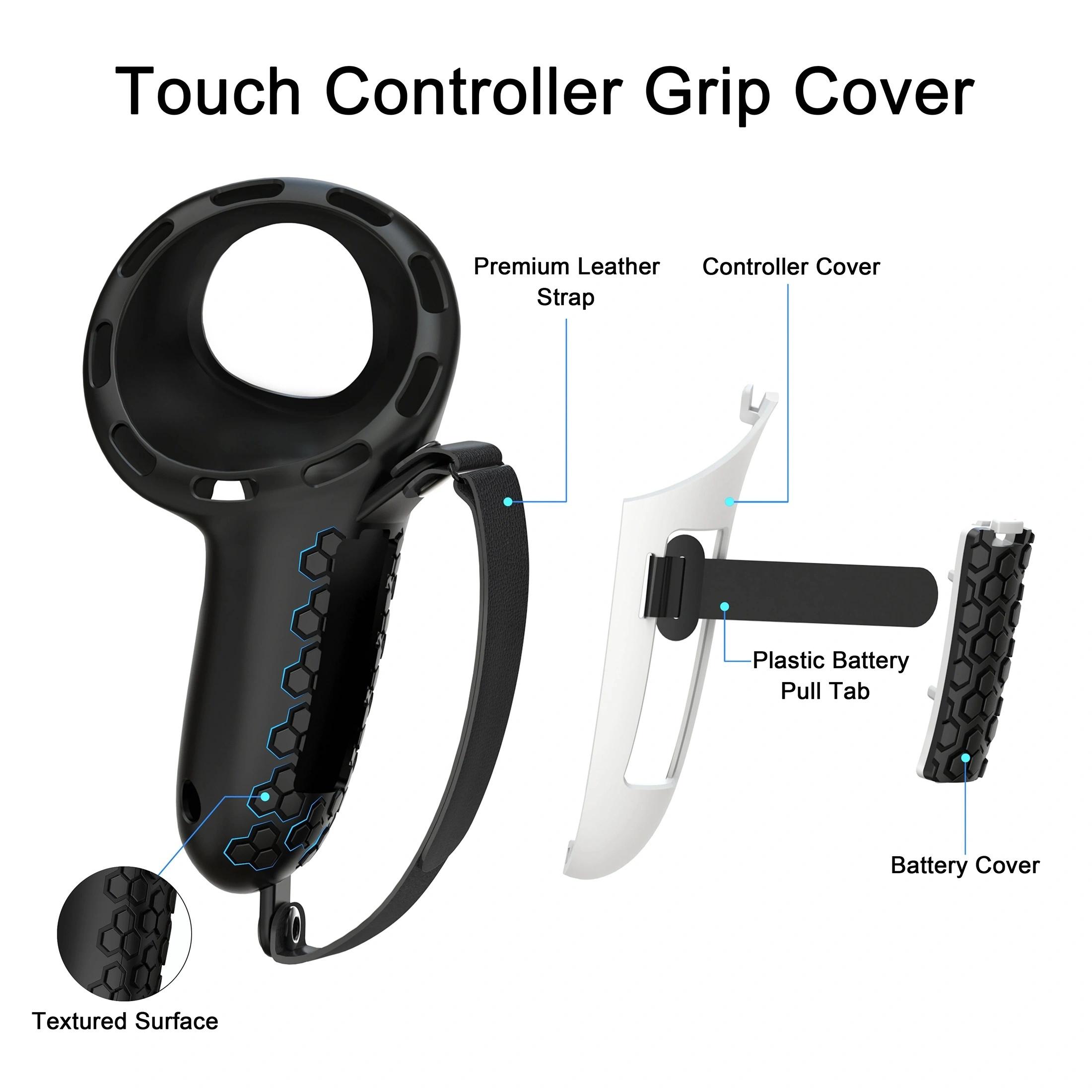 Juego de Fundas de Silicona pa - Vr Controller Grips Silicone Knuckles Strap reseña y precio