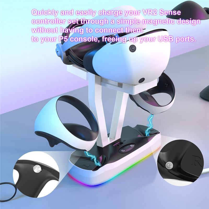 【Cargador】 Base de carga magné - Vr Charging Dock Stand Dual Controller reseña y precio