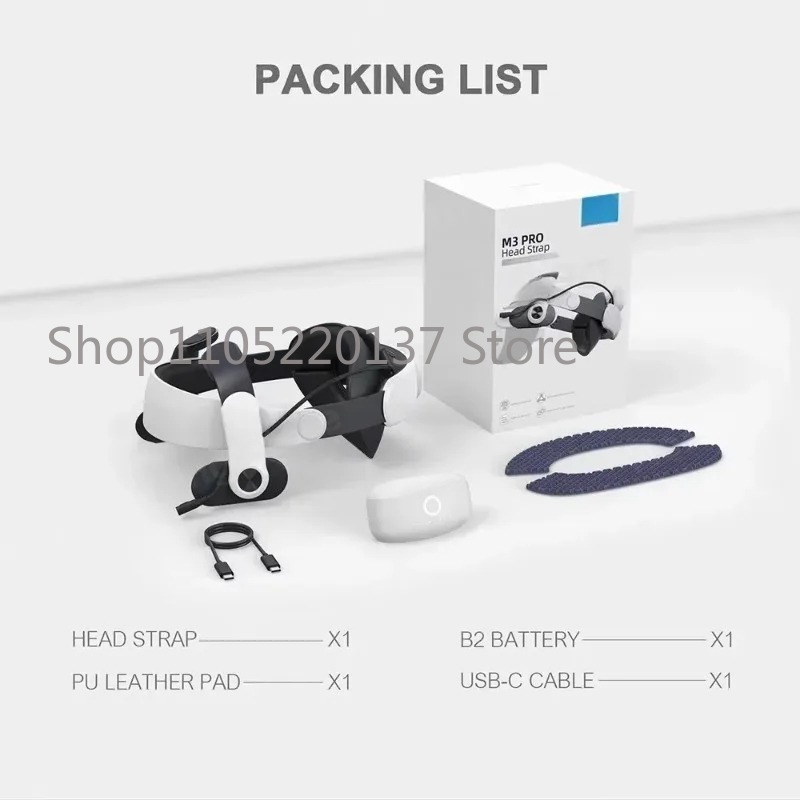Correa para la cabeza B-O-B-O  - Head Strap With Battery Pack Vr Elite reseña y precio