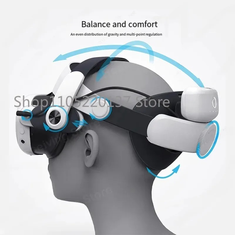 Correa para la cabeza B-O-B-O  - Head Strap With Battery Pack Vr Elite reseña y precio